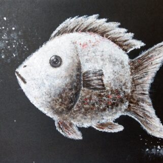 Mroźna Ryba - obraz akrylowy