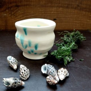 Naczynie ceramiczne - Krem Waniliowy