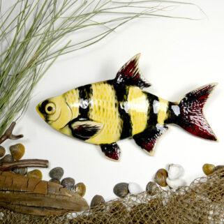 Ryba ceramiczna Prążkowana